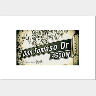 Don Tomaso Drive, Los Angeles, California by Mistah Wilson Posters and Art